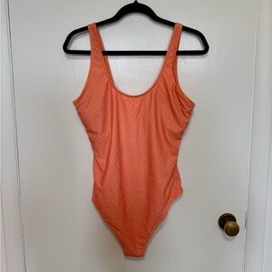 Old Navy Orange One Piece Swimsuit